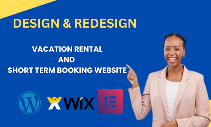 Gig Preview - Create short term vacation rental and direct booking website