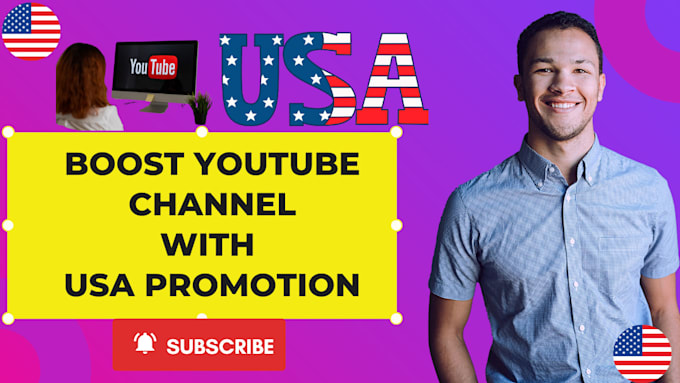 Gig Preview - Do USA youtube promotion to USA audience to grow organic USA subscribers