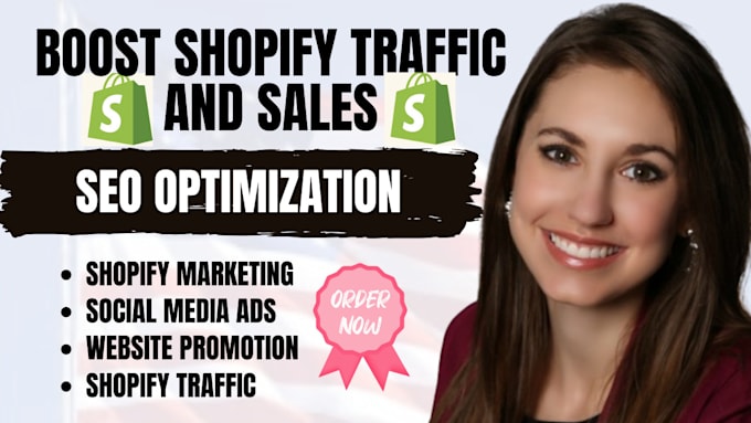 Bestseller - boost shopify traffic increase shopify sales shopify marketing promotion SEO