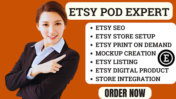 Gig Preview - Setup etsy digital products shop etsy etsy seo digital product etsy listing