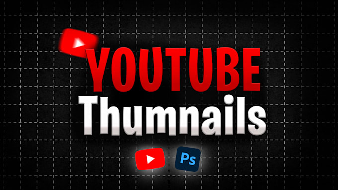 Gig Preview - Make youtube thumbnails by usig adobe photoshop