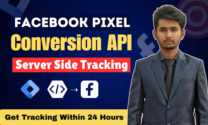 Gig Preview - Setup meta pixel facebook conversion api, fix fb pixel server side tracking