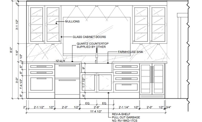 Gig Preview - Do amazing 3d millwork drawing, shop drawing, casework drawing and floor plans