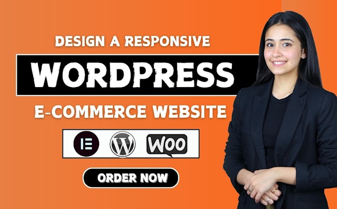 Gig Preview - Do responsive ecommerce website in wordpress