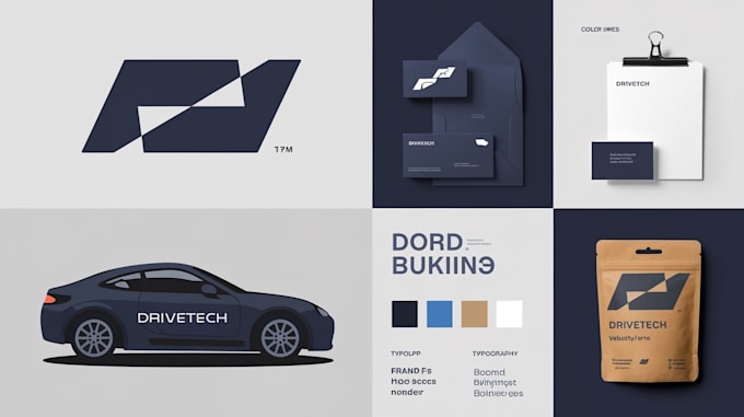 Gig Preview - Design a minimalist brand identity guidelines and logo for your business