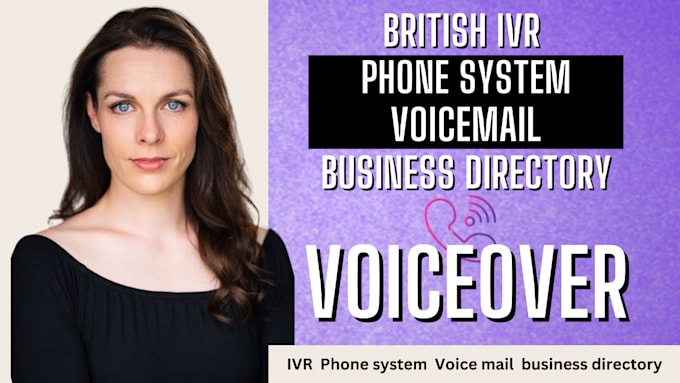 Gig Preview - Record a british IVR voicemail phone greeting voice over