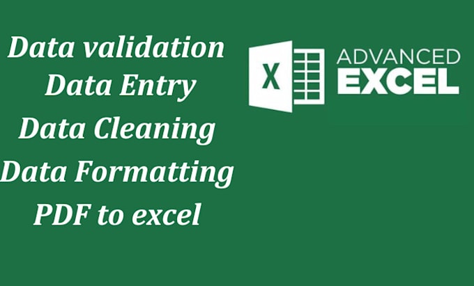 Bestseller - data validation, data formatting,PDF to excel