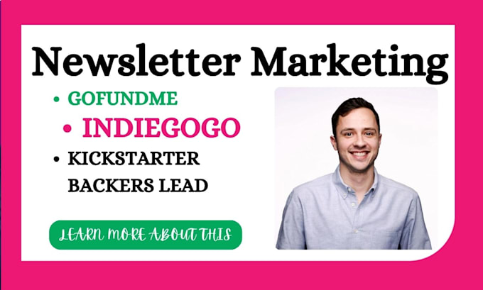 Bestseller - do newsletters promotion for gofundme, kickstarter crowdfunding campaign