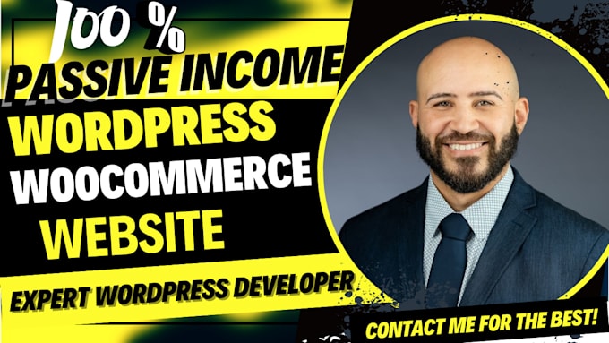 Gig Preview - Build woocommerce website, wordpress woocommerce printful store design