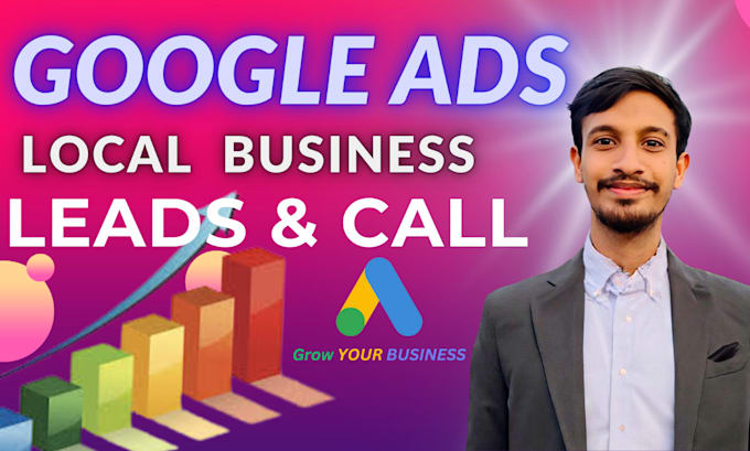 Gig Preview - Set up google ads PPC campaigns for local business