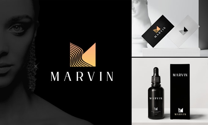 Bestseller - do highly modern minimalist luxury business logo design