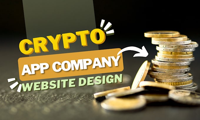 Gig Preview - Design a stunning crypto app website for your business