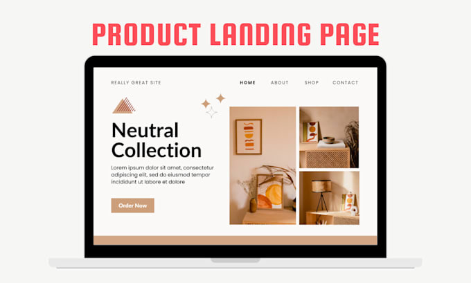 Gig Preview - Build responsive ecommmerce product landing page or single page