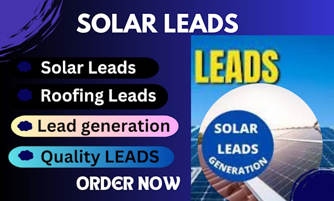 Gig Preview - Unlock premium solar leads and homeowner sales opportunities using google maps