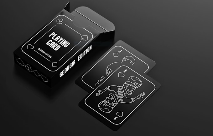 Gig Preview - Draw card game design playing cards card mockup tcg poker tarot cards design