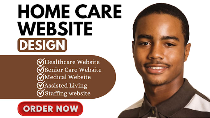 Gig Preview - Design home care website  home care healthcare website medical website