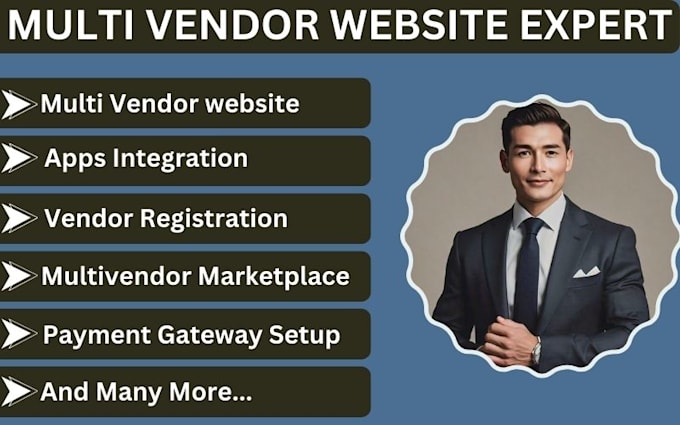 Gig Preview - Design multivendor ecommerce marketplace website multi vendor website redesign