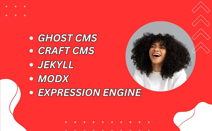 Gig Preview - Customize and design  ghost cms jekyll craft cms modx expression engine websites