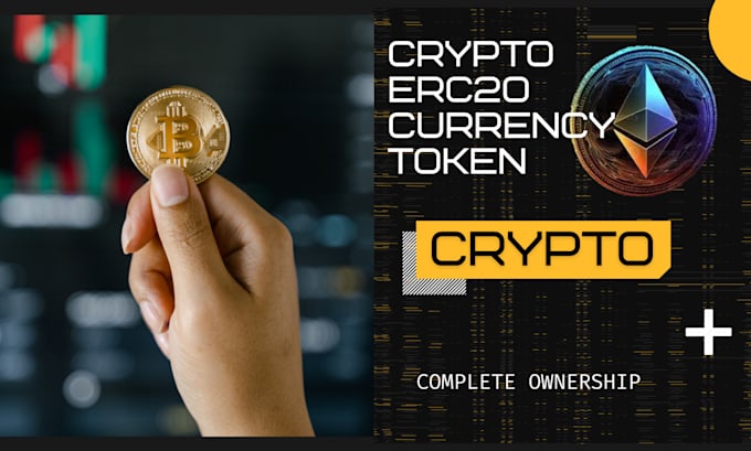 Gig Preview - Crypto erc20 currency token, coin, meme website,presale token, crypto tokenomics