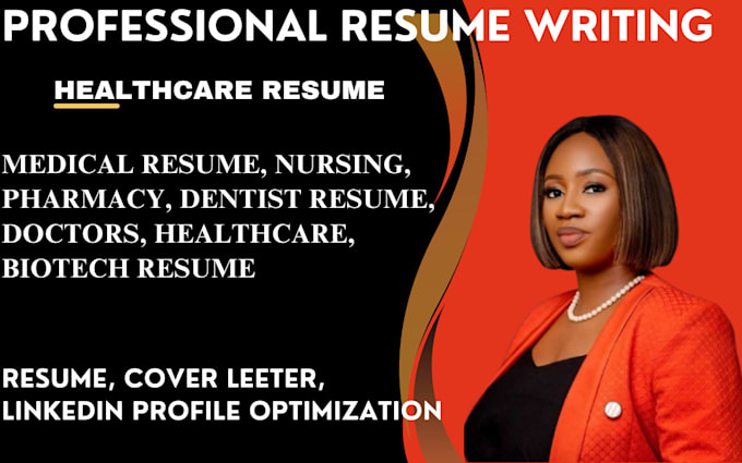 Gig Preview - Write, edit medical resume healthcare resume clinical nurse practitioner resume