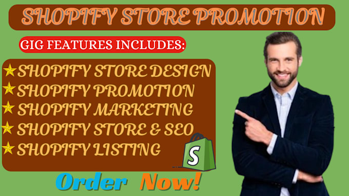 Bestseller - boost shopify store, promote shopify sales, shopify dropshipping marketing