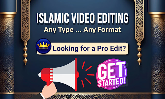 Gig Preview - Professionally edit islamic quran videos reels intros outros ugc content