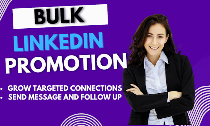 Gig Preview - Send daily fresh connection request with message from linkedin