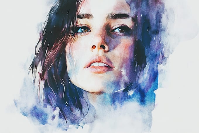 Bestseller - paint an amazing watercolor portrait of your photo