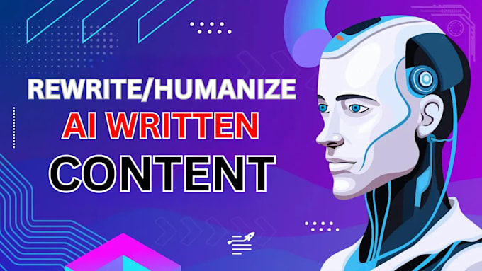 Gig Preview - Professionally rewrite humanize ai content edit, plagiarism check, paraphrase,