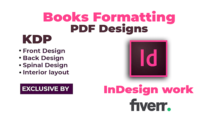 Bestseller - do adobe indesign services for book, ebook for kdp