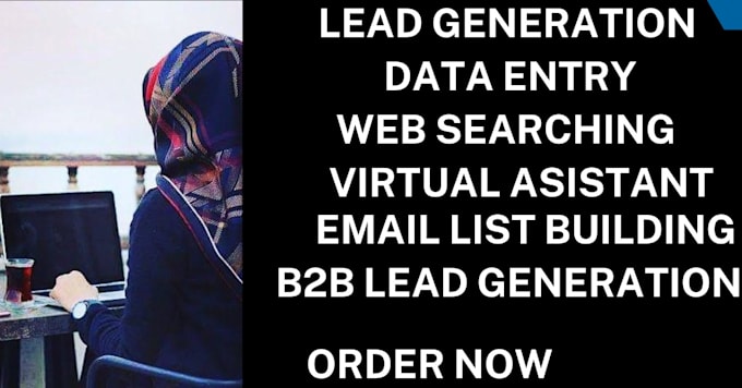 Gig Preview - Do data entry and lead generation and web searching