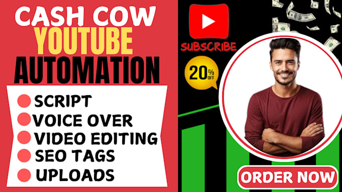 Bestseller - create best top 10 cash cow videos, cash cow youtube videos