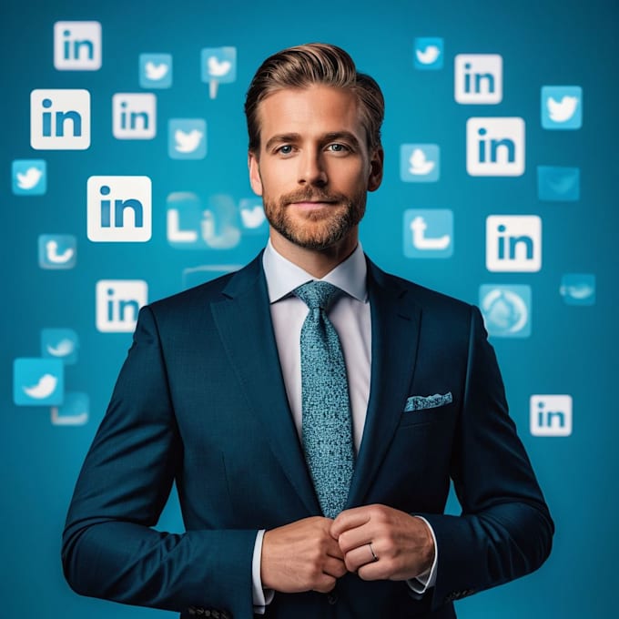 Gig Preview - Share your post on linkedin social network with 29k connections