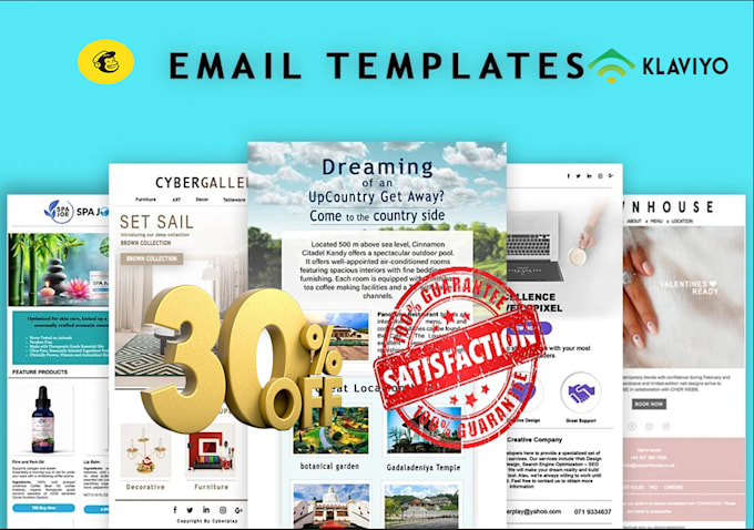 Gig Preview - Professional responsive mailchimp email template design