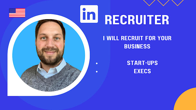 Gig Preview - Be your recruiter for your business needs