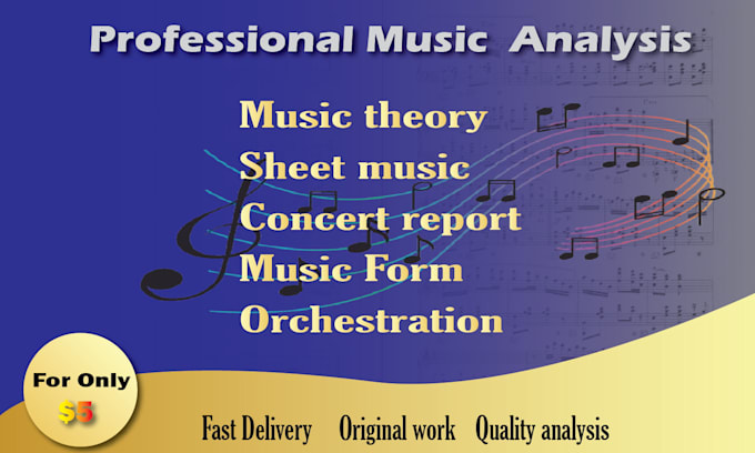 Bestseller - analyze film music and provide sheet music breakdowns