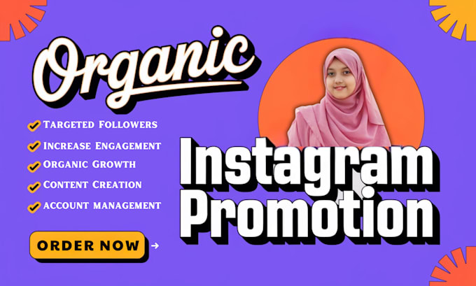 Gig Preview - Be your instagram marketing manager with the content creator