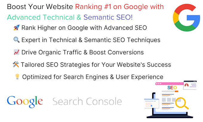 Gig Preview - Help to rank website on google with advanced technical, semantic SEO techniques