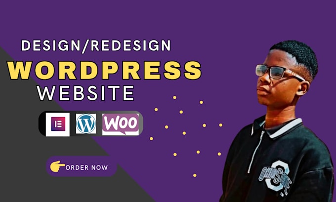 Gig Preview - Design, redesign, build, duplicate, copy clone or revamp wordpress website