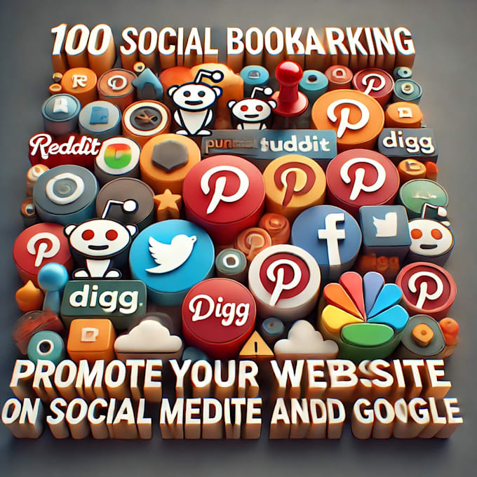 Gig Preview - Do 100 social bookmark backlinks  high da pa  tf cf