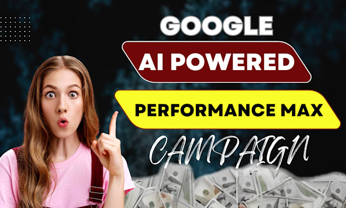 Gig Preview - Setup performance max ads, google shopping PPC ads campaign, merchant center,ga4