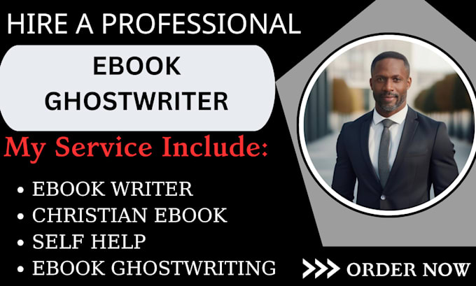 Gig Preview - Ghostwrite christian ebook self help book ghostwriter ebook writer ghostwriting