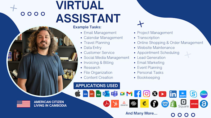 Gig Preview - Be your reliable virtual assistant for admin and more