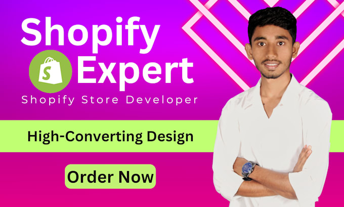 Gig Preview - Design, redesign shopify ecommerce store, shopify dropshipping store