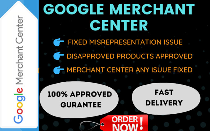 Bestseller - fix google merchant center misrepresentation and suspension disapproved products