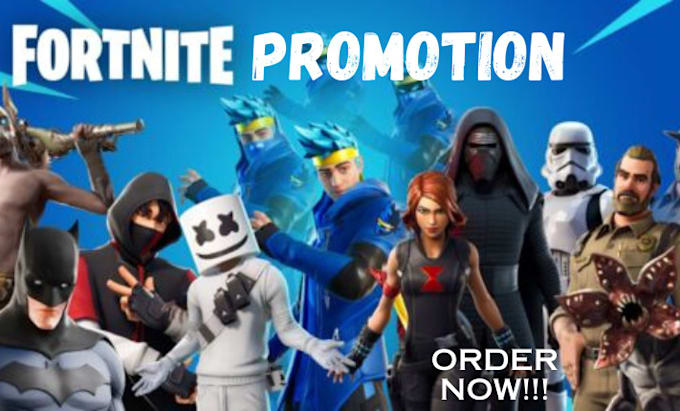 Gig Preview - Do fortnite game promotion fortnite map promotion fortnite game marketing