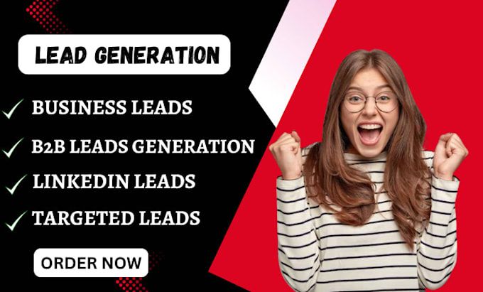 Gig Preview - Provide targeted b2b lead generation for any industries