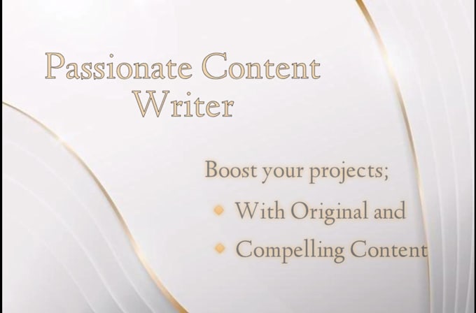 Bestseller - write engaging and high quality content