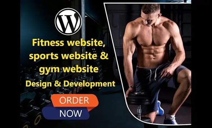 Gig Preview - Build a website for fitness trainer, gym, personal trainer, yoga, coach, health