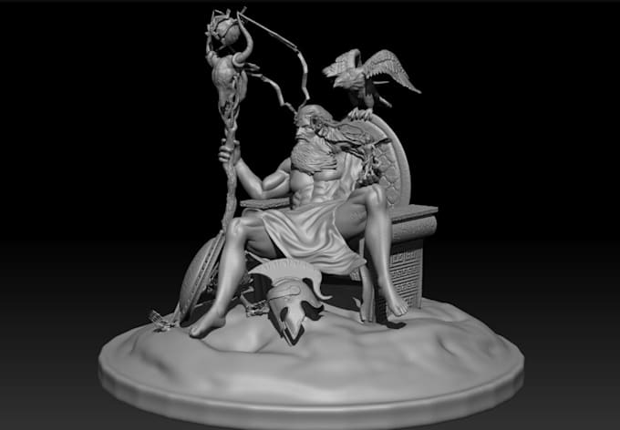 Gig Preview - Character sculpting design, 3d miniature, warhammer, action figure, 3d printing